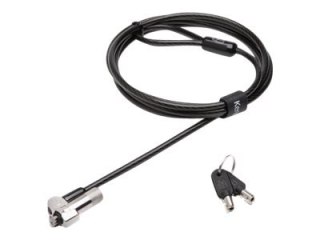 Kensington NanoSaver Keyed Laptop Lock - Master Keyed - Linka blokady - srebrny - 1.8 m