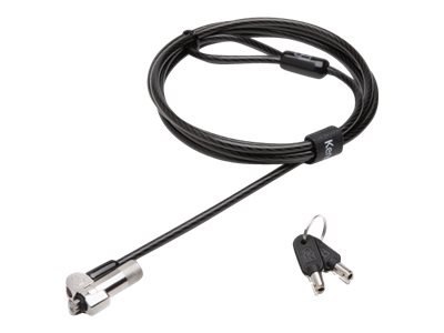 Kensington NanoSaver Keyed Laptop Lock - Master Keyed - Linka blokady - srebrny - 1.8 m