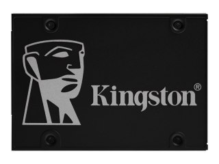 Kingston KC600 - SSD - zaszyfrowany - 1 TB - wewnętrzny - 2,5" - SATA 6Gb/s - 256 bitów AES - TCG Opal Encryption, Self-Encrypti