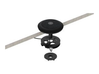 Logitech Rally Mic Pod Mount - Statyw biurkowy na mikrofon - czarny mat - dla Logitech Rally, Rally Plus