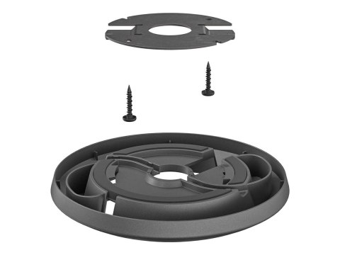 Logitech Rally Mic Pod Mount - Statyw biurkowy na mikrofon - czarny mat - dla Logitech Rally, Rally Plus
