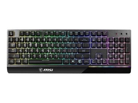 MSI Vigor GK30 - Klawiatura - podświetlenie - USB - US