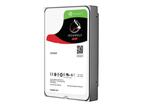 Seagate IronWolf ST8000VN004 - Dysk twardy - 8 TB - wewnętrzny - 3,5" - SATA 6Gb/s - 7200 obr/min - bufor: 256 MB