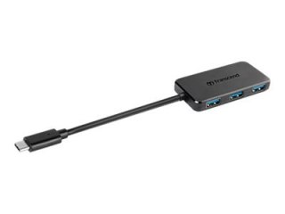 Transcend HUB2C - Koncentrator - 4 x USB 3.1 Gen 1 - stacjonarny