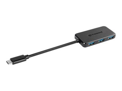 Transcend HUB2C - Koncentrator - 4 x USB 3.1 Gen 1 - stacjonarny