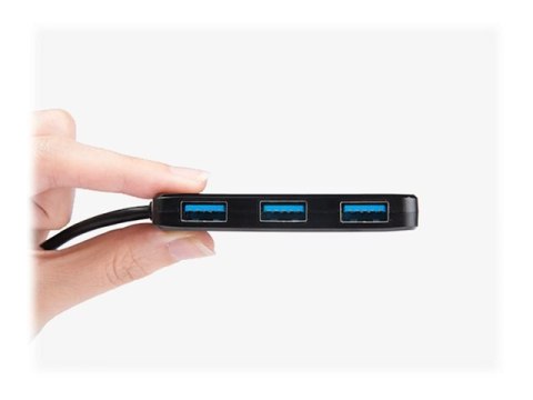 Transcend HUB2C - Koncentrator - 4 x USB 3.1 Gen 1 - stacjonarny