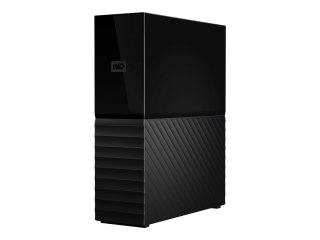 WD My Book WDBBGB0120HBK - Dysk twardy - zaszyfrowany - 12 TB - zewnętrzny (komputer stacjonarny) - USB 3.0 - 256 bitów AES - cz