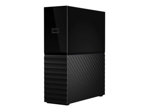 WD My Book WDBBGB0120HBK - Dysk twardy - zaszyfrowany - 12 TB - zewnętrzny (komputer stacjonarny) - USB 3.0 - 256 bitów AES - cz