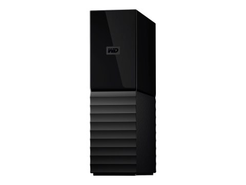 WD My Book WDBBGB0120HBK - Dysk twardy - zaszyfrowany - 12 TB - zewnętrzny (komputer stacjonarny) - USB 3.0 - 256 bitów AES - cz