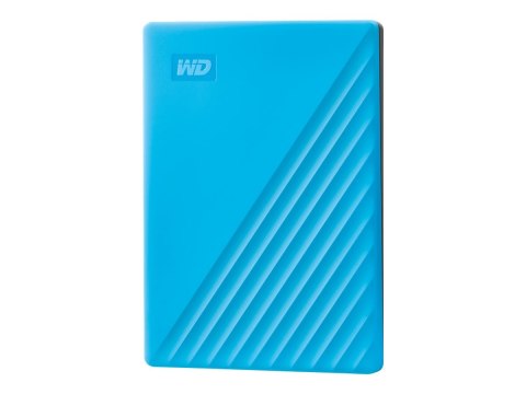 WD My Passport WDBYVG0020BBL - Dysk twardy - zaszyfrowany - 2 TB - zewnętrzny (przenośne) - USB 3.2 Gen 1 - 256 bitów AES - nieb