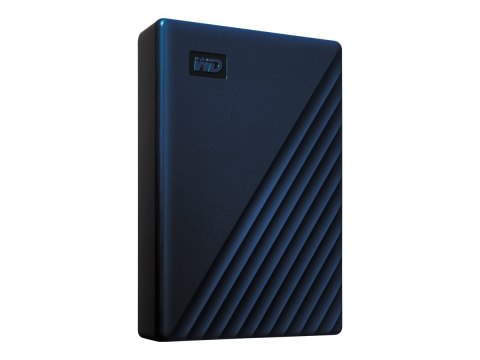 WD My Passport for Mac WDBA2F0040BBL - Dysk twardy - zaszyfrowany - 4 TB - zewnętrzny (przenośne) - USB 3.2 Gen 1 - 256 bitów AE