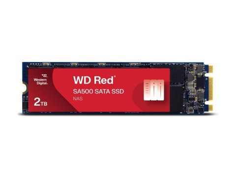 WD Red SA500 WDS200T1R0B-68A4Z0 - SSD - 2 TB - wewnętrzny - M.2 2280 - SATA 6Gb/s
