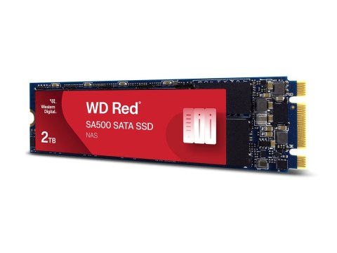 WD Red SA500 WDS200T1R0B-68A4Z0 - SSD - 2 TB - wewnętrzny - M.2 2280 - SATA 6Gb/s
