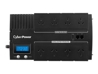 CyberPower BRICs LCD Series BR700ELCD - UPS - AC 220/230/240 V - 420 wat - 700 VA - USB - złącza wyjściowe: 8 - Francja