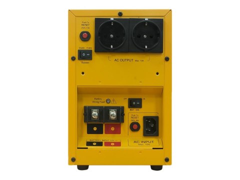 CyberPower CPS1000E - UPS - AC 220/230/240 V - 700 wat - 1000 VA - bez baterii - złącza wyjściowe: 2 - żółty