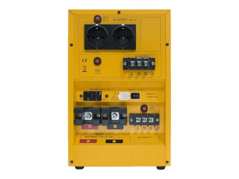 CyberPower CPS1500PIE - UPS - AC 220/230/240 V - 1050 wat - 1500 VA - bez baterii - złącza wyjściowe: 3 - żółty