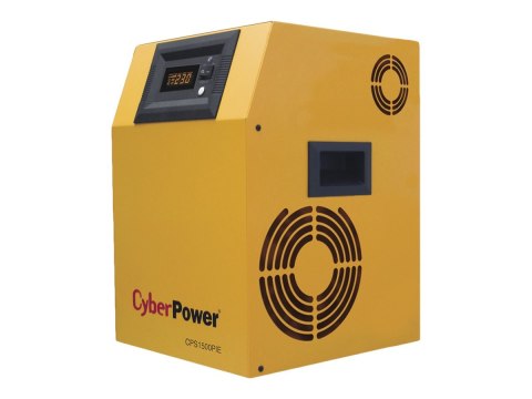 CyberPower CPS1500PIE - UPS - AC 220/230/240 V - 1050 wat - 1500 VA - bez baterii - złącza wyjściowe: 3 - żółty