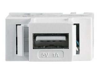 Intellinet Keystone Jack, Charging Port for USB Type-A, Output 5 V / 1 A - Wkładka modułowa - USB Type A