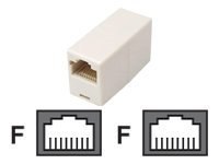 Intellinet Modular In-Line Coupler - Sprzęgacz sieciowy - RJ-45 (F) do RJ-45 (F)