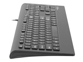 Natec Barracuda - Klawiatura - USB - US - czarny