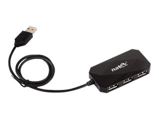 Natec LOCUST - Koncentrator - 4 x USB 2.0 - stacjonarny