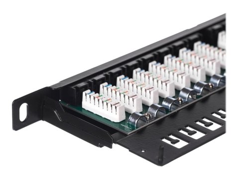 Netrack - Krosownica - CAT 5e - UTP - RJ-45 X 24 - 0.5U - 10"/19"