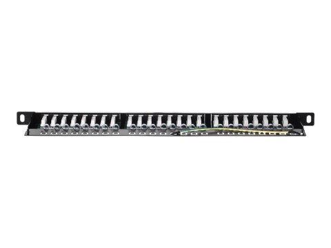 Netrack - Krosownica - CAT 5e - UTP - RJ-45 X 24 - 0.5U - 10"/19"