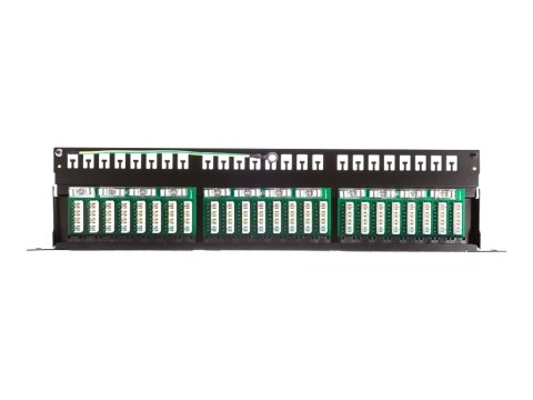 Netrack - Krosownica - CAT 5e - UTP - RJ-45 X 24 - 0.5U - 10"/19"