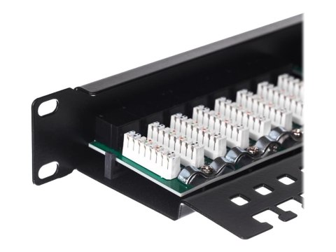 Netrack - Krosownica - CAT 5e - UTP - RJ-45 X 24 - czarny - 19"