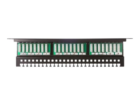 Netrack - Krosownica - CAT 5e - UTP - RJ-45 X 24 - czarny - 19"