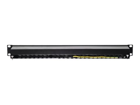Netrack - Krosownica - CAT 6 - RJ-45 X 24 - czarny - 19"
