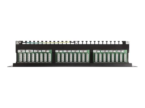 Netrack - Krosownica - CAT 6 - RJ-45 X 24 - czarny - 19"