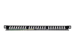 Netrack - Krosownica - do montażu na stelażu - CAT 6 - UTP - RJ-45 X 24 - 0.5U - 19"