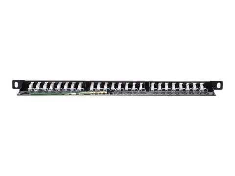 Netrack - Krosownica - do montażu na stelażu - CAT 6 - UTP - RJ-45 X 24 - 0.5U - 19"