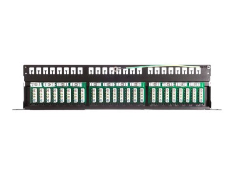 Netrack - Krosownica - do montażu na stelażu - CAT 6 - UTP - RJ-45 X 24 - 0.5U - 19"