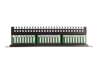 Netrack - Krosownica - do montażu na stelażu - CAT 6 - UTP - RJ-45 X 24 - 19"