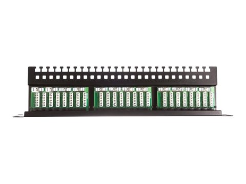 Netrack - Krosownica - do montażu na stelażu - CAT 6 - UTP - RJ-45 X 24 - 19"