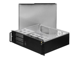 Netrack Server Case - Montowany w stojaku 3U - ATX - czarny - USB