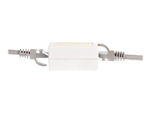 Netrack - Sprzęgacz sieciowy - RJ-45 (F) do RJ-45 (F) - UTP - CAT 5e - biały