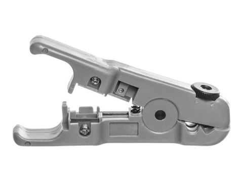 Netrack Universal Cable Stripper UTP/FTP - Ściągacz izolacji kabla - szary