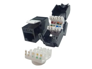 Netrack - Wkładka modułowa - CAT 5e - UTP - RJ-45 - czarny