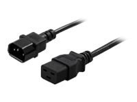 PowerWalker - Kabel zasilający - IEC 60320 C19 do IEC 60320 C14 - 1.8 m - dla PowerWalker VI 1000 RLP, VI 2000 RLP, VI 3000 RLP