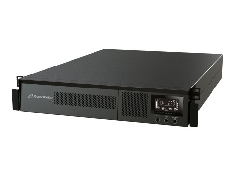 PowerWalker VFI 1500 RMG PF1 - UPS (montowany w szafie rack / zewnętrzny) - 1500 wat - 1500 VA - 9 Ah - RS-232, USB - złącza wyj
