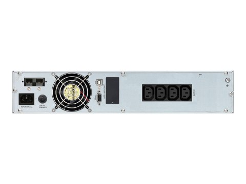 PowerWalker VFI 2000CRM LCD - UPS (montowany w szafie rack / zewnętrzny) - 1600 wat - 2000 VA - 9 Ah - RS-232, USB - złącza wyjś