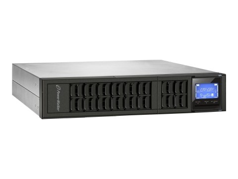 PowerWalker VFI 3000 CRM LCD - UPS (montowany w szafie rack / zewnętrzny) - AC 110-300 V - 2400 wat - 3000 VA - 9 Ah - RS-232, U