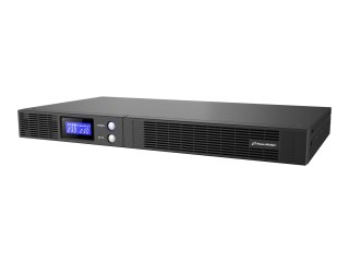PowerWalker VI 1000 R1U - UPS (montowany w stojaku) - AC 230 V - 600 wat - 1000 VA - 7 Ah - USB, RS-232 - złącza wyjściowe: 4 - 