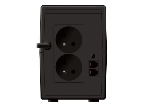 PowerWalker VI 650 SHL FR - UPS - AC 170-280 V - 360 wat - 650 VA - 7 Ah - USB - złącza wyjściowe: 2