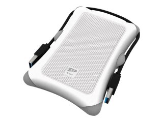 SILICON POWER Armor A30 - Dysk twardy - 1 TB - zewnętrzny (przenośne) - 2,5" - USB 3.0 - biały