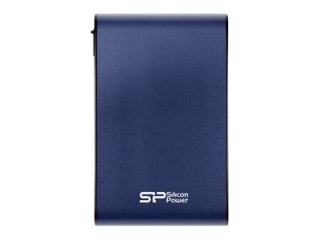 SILICON POWER Armor A80 - Dysk twardy - 2 TB - zewnętrzny (przenośne) - 2,5" - USB 3.0 - niebieski