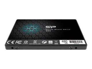 SILICON POWER Slim S55 - SSD - 480 GB - wewnętrzny - 2,5" - SATA 6Gb/s